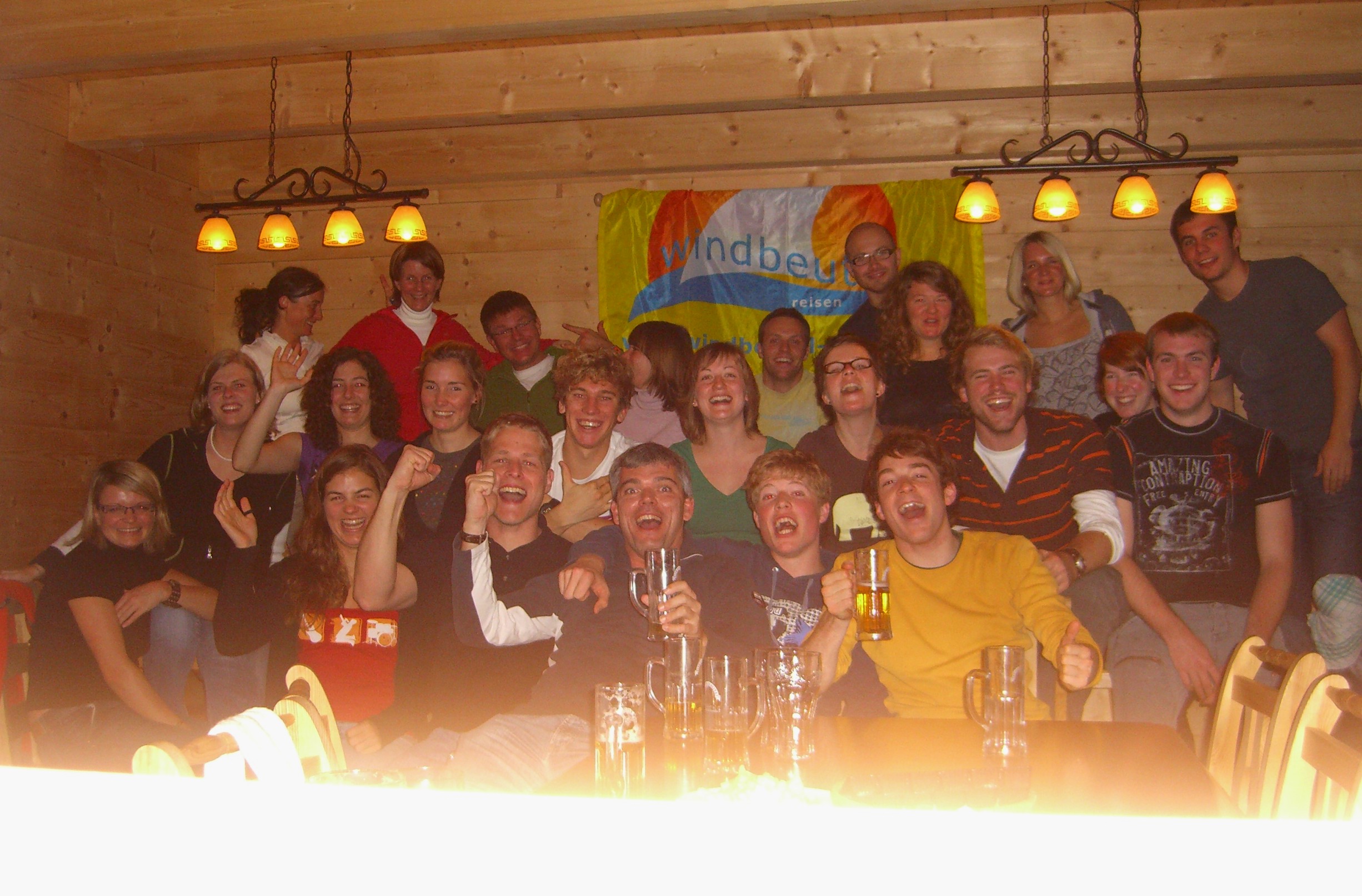 Jubiläumsfoto Windbeutel Reisen